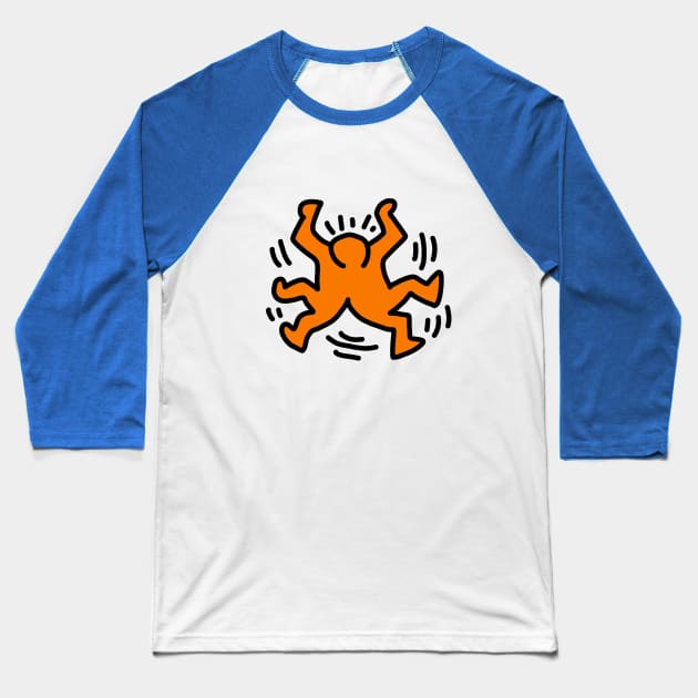 Siamese twins Baseball T-Shirt by Antho